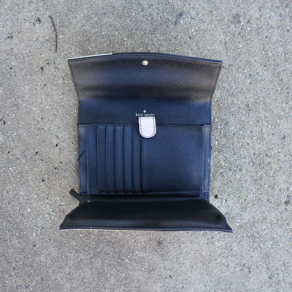 Kate Spade Laurel Way Geo Spotlight Winni Crossbody Wallet Clutch As Is No Strap